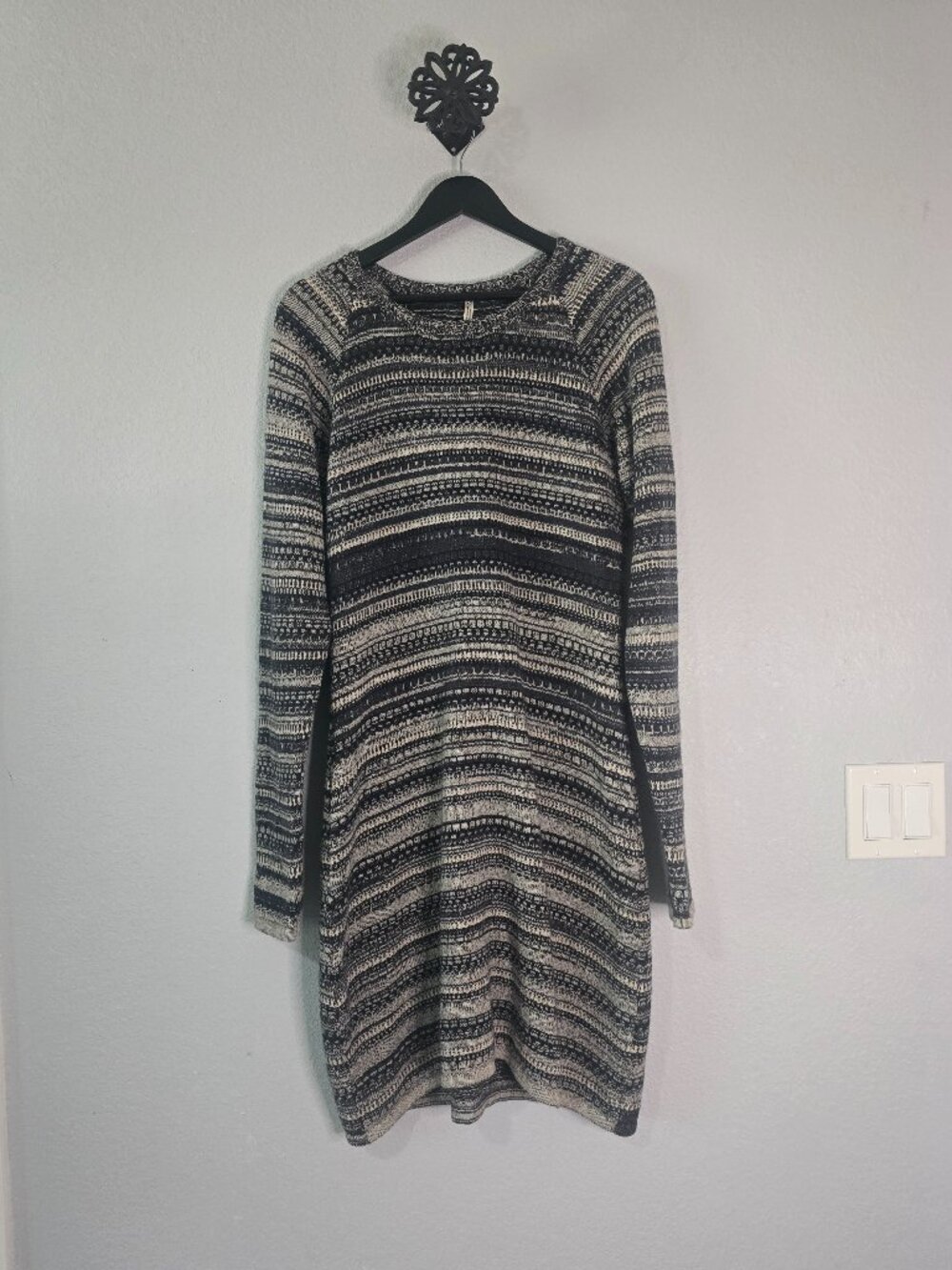 KUHL Alessandra Striped Wool Blend Sweater Dress Size Medium